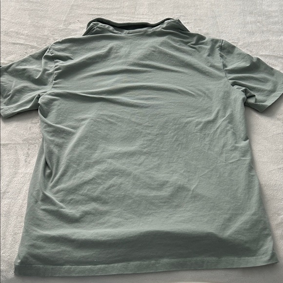 H&M Men's Polo Shirt - Soft Sage - Picture 6 of 6